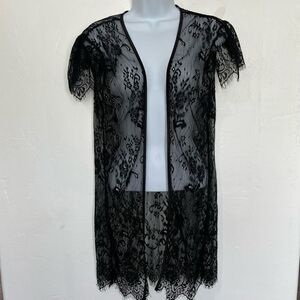 🔥4/$25 Elegant Moments Women’s Black Swim Cover Small